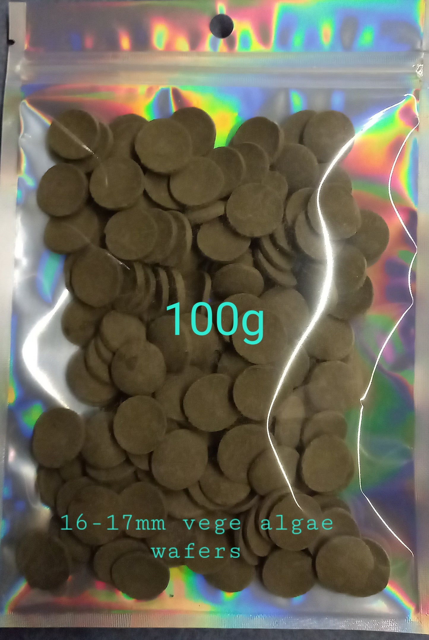 100g Vege Disc Algae Wafers 16-17mm