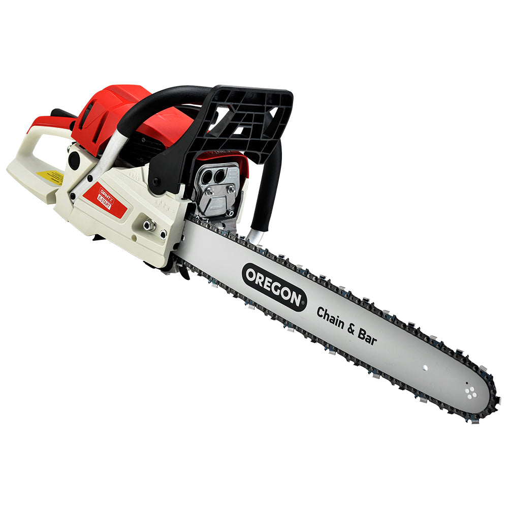 Giantz Petrol Chainsaw Commercial 52cc E-Start 20 Oregon Bar Pruning Chain Saw