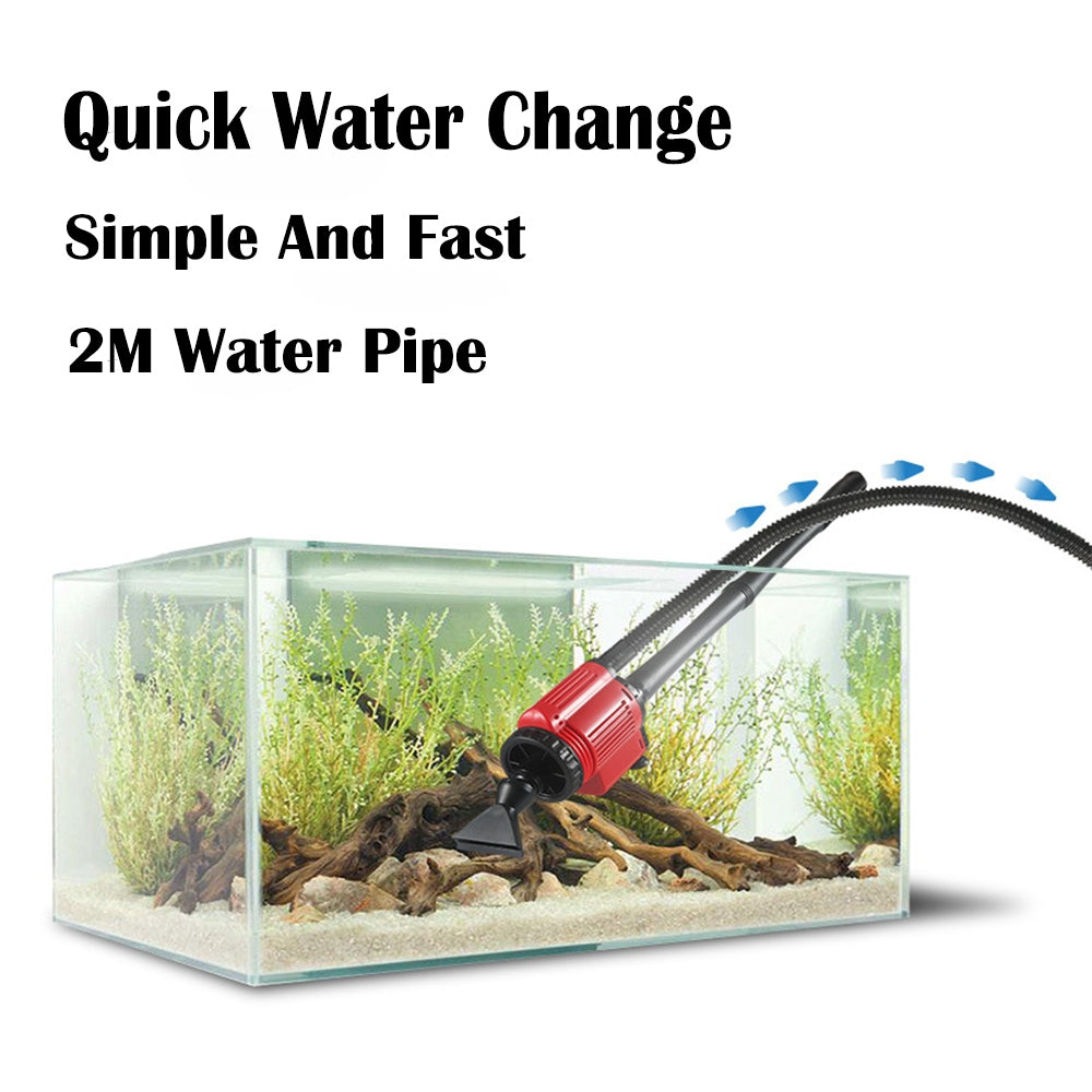 Gulfmew Aquarium Fish Tank Hook Water Changer, Aquarium Siphon Vacuum  Cleaner by Shaking, Universal Aquarium Water Fill Hook with Flow Switch and  2 Water Tube, Hands Free and Spill Free : 